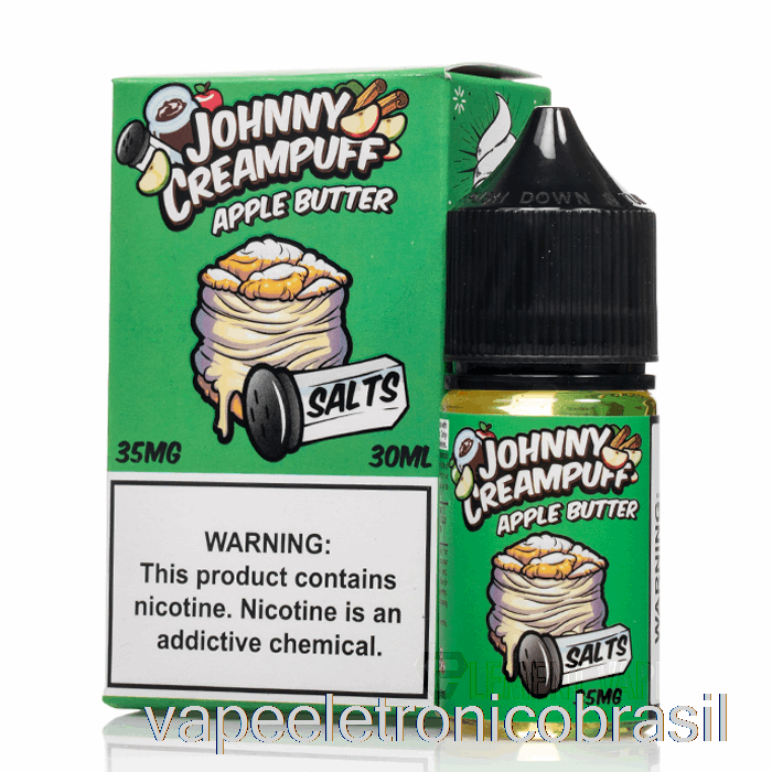 Manteiga De Maçã Vape Vaporesso - Sais Johnny Creampuff - 30ml 35mg